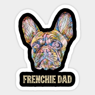 French Bulldog Dad Father's Day Gift Sticker